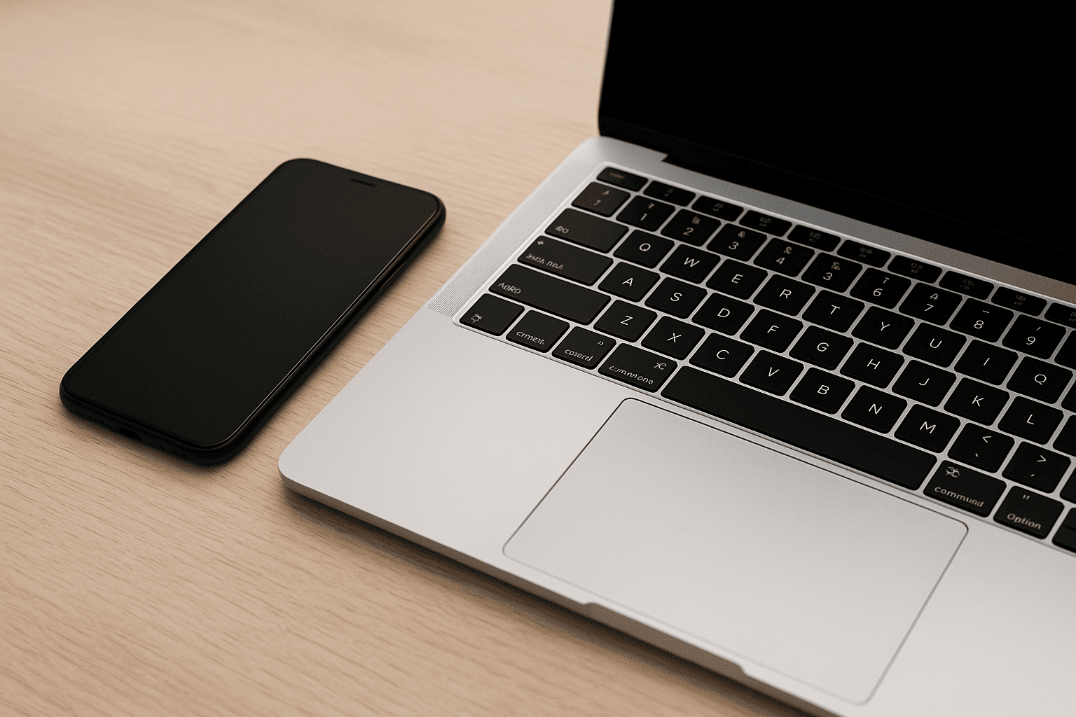 Cel y laptop